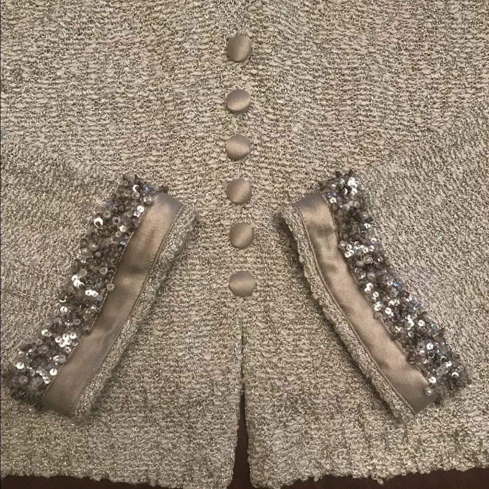 St. John jacket beautiful !! Beading  and shimmer